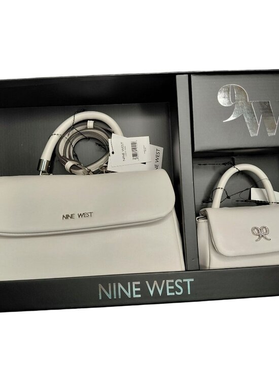 Nine West 2-Piece Light Mini Handbag Crossbody SET - Picture 1 of 6